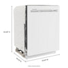 KitchenAid Dishwasher (KDFE104KWH) - White