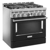 KitchenAid Gas Range (KFGC506JBK) - Imperial Black