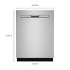 Maytag Dishwasher Stainless Steel Tub (MDB9959SKZ) - Stainless Steel