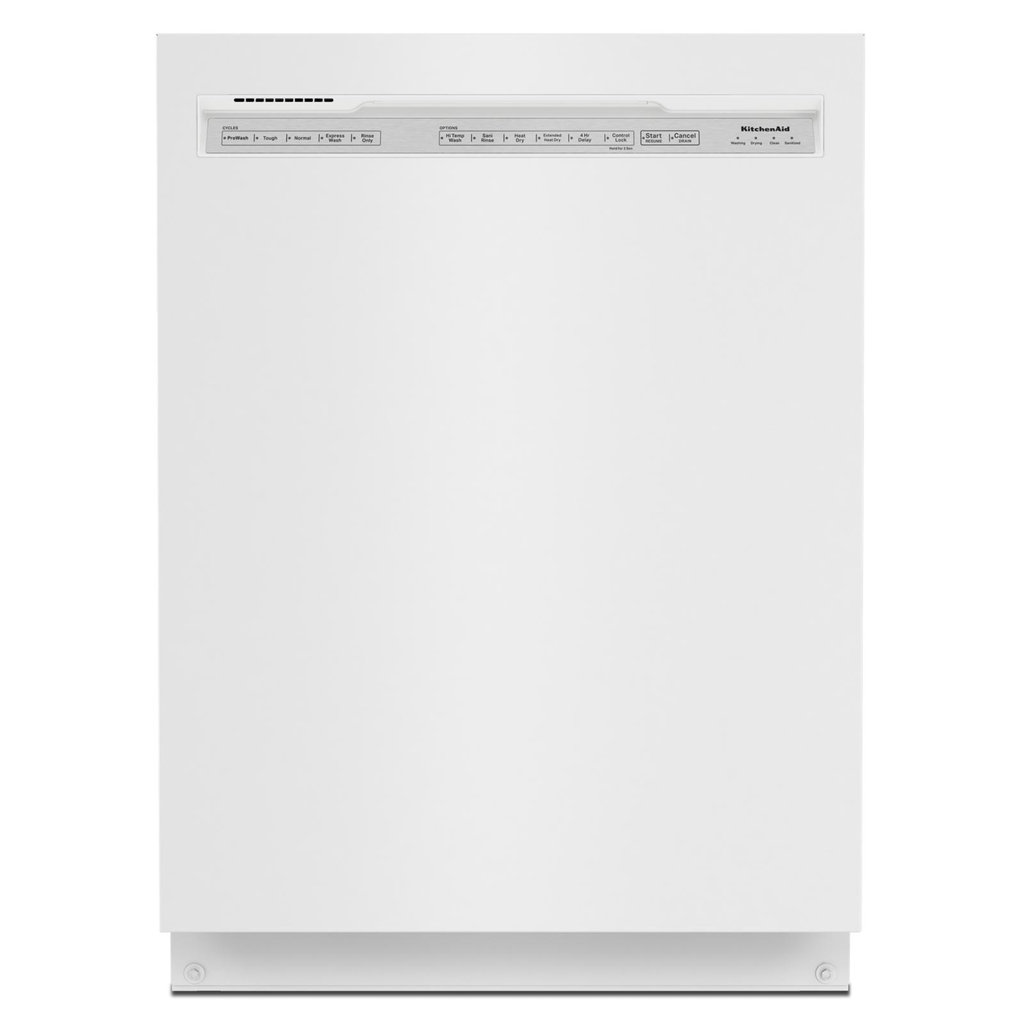 KitchenAid Dishwasher Stainless Steel Tub (KDFE204KWH) - White