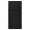 Whirlpool Top Mount Fridge (WRT148FZDB) - Black