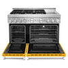 KitchenAid Gas Range (KFGC558JYP) - Yellow Pepper