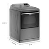 Maytag Dryer (YMED7230HC) - Metallic Slate