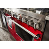 KitchenAid Dual Fuel Range (KFDC558JPA) - Passion Red