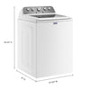 Maytag Top Load Washer (MVW5430MW) - White