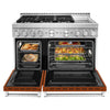 KitchenAid Gas Range (KFGC558JSC) - Scorched Orange