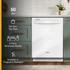 Whirlpool Dishwasher (WDT740SALW) - WHITE
