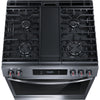 Frigidaire Gallery Gas Range (GCFG3060BD) - SmudgeProof Back Stainless Steel