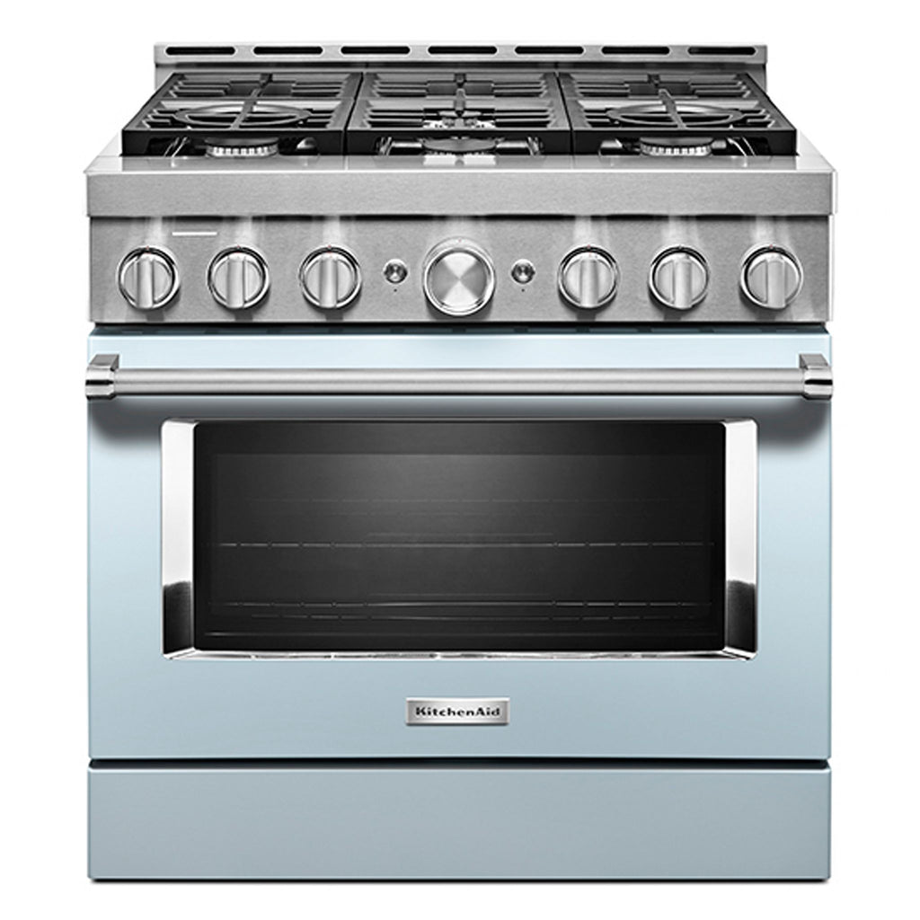 KitchenAid Gas Range (KFGC506JMB) - Misty Blue