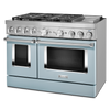 KitchenAid Dual Fuel Range (KFDC558JMB) - Misty Blue