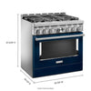 KitchenAid Gas Range (KFGC506JIB) - Ink Blue