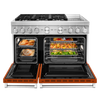 KitchenAid Dual Fuel Range (KFDC558JSC) - Scorched Orange