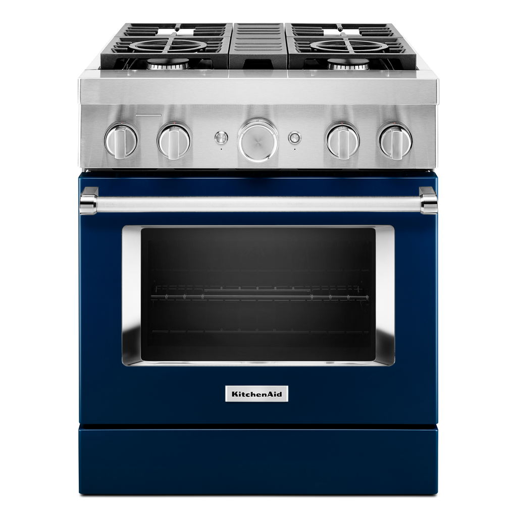 KitchenAid Dual Fuel Range (KFDC500JIB) - Ink Blue