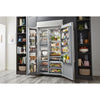 KitchenAid Built-In Fridge (KBSN708MBS) - Black Stainless Steel with PrintShield™ Finish