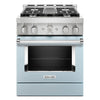 KitchenAid Gas Range (KFGC500JMB) - Misty Blue
