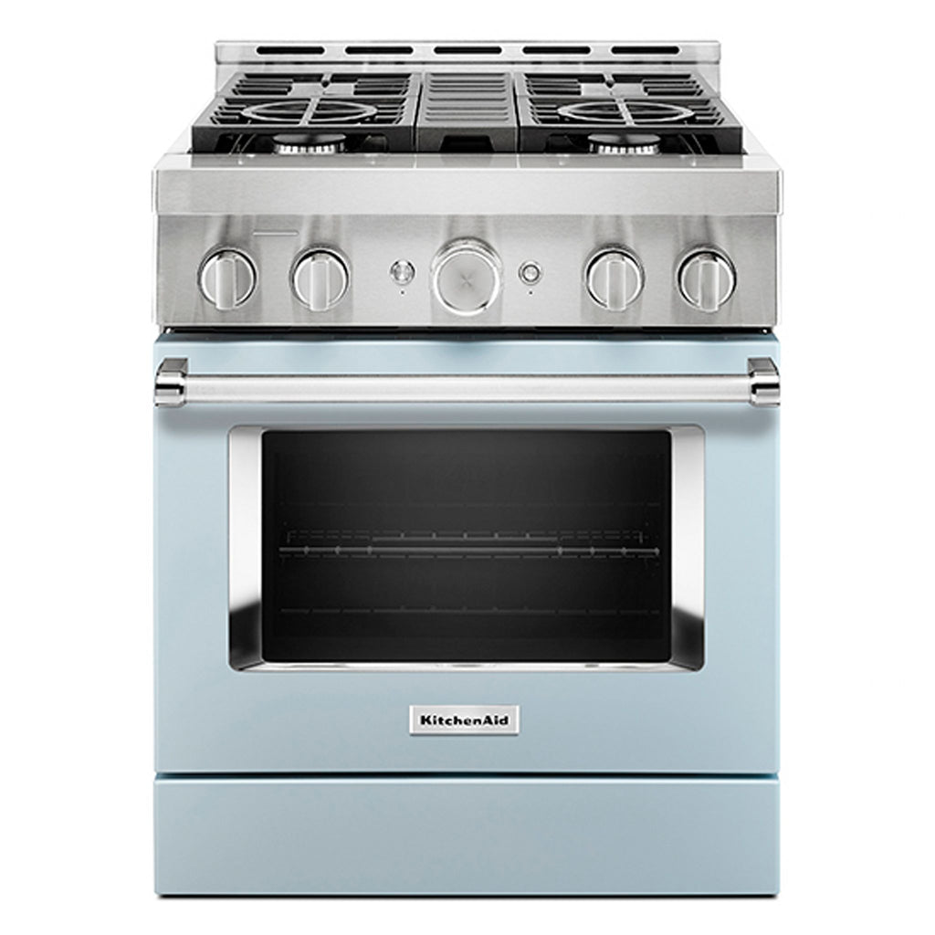 KitchenAid Gas Range (KFGC500JMB) - Misty Blue