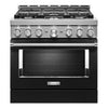 KitchenAid Gas Range (KFGC506JBK) - Imperial Black