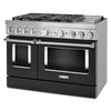 KitchenAid Dual Fuel Range (KFDC558JBK) - Imperial Black