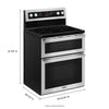Maytag Dual Oven Range (YMET8800FZ) - Stainless Steel