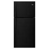 Whirlpool Top Mount Fridge (WRT549SZDB) - Black