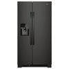 Whirlpool Side x Side Fridge (WRS321SDHB) - Black