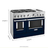 KitchenAid Dual Fuel Range (KFDC558JIB) - Ink Blue