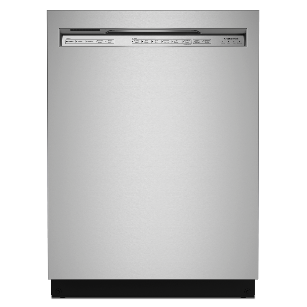 KitchenAid Dishwasher Stainless Steel Tub (KDFM404KPS) - Stainless Steel