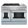 KitchenAid Dual Fuel Range (KFDC558JMB) - Misty Blue