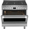 Frigidaire Professional Dual Fuel Range (PCFD3670AF) - Stainless Steel