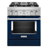 KitchenAid Dual Fuel Range (KFDC500JIB) - Ink Blue