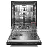 KitchenAid Dishwasher Stainless Steel Tub (KDTE204KBL) - Black