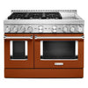 KitchenAid Gas Range (KFGC558JSC) - Scorched Orange