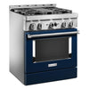 KitchenAid Gas Range (KFGC500JIB) - Ink Blue