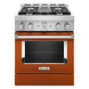 KitchenAid Gas Range (KFGC500JSC) - Scorched Orange