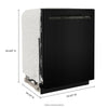 KitchenAid Dishwasher (KDFE104KBL) - Black