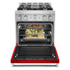 KitchenAid Gas Range (KFGC500JPA) - Passion Red