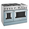 KitchenAid Dual Fuel Range (KFDC558JMB) - Misty Blue