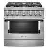 KitchenAid Dual Fuel Range (KFDC506JSS) - Stainless Steel