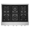 KitchenAid 36" Gas Cooktop (KCGC506JSS) - Stainless Steel