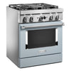 KitchenAid Dual Fuel Range (KFDC500JMB) - Misty Blue