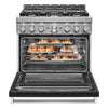 KitchenAid Gas Range (KFGC506JBK) - Imperial Black