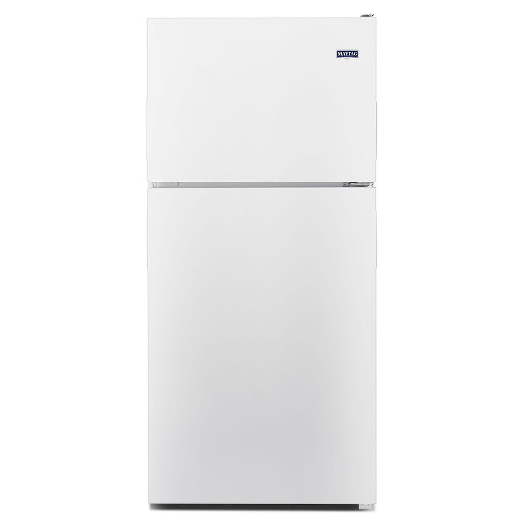 Maytag Top Mount Fridge (MRT118FFFH) - White Ice
