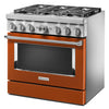 KitchenAid Dual Fuel Range (KFDC506JSC) - Scorched Orange