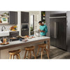 KitchenAid Built-In Fridge (KBSN708MBS) - Black Stainless Steel with PrintShield™ Finish