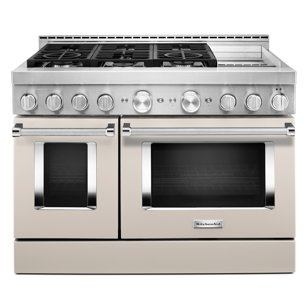 KitchenAid Gas Range (KFGC558JMH) - Milkshake