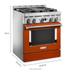 KitchenAid Gas Range (KFGC500JSC) - Scorched Orange