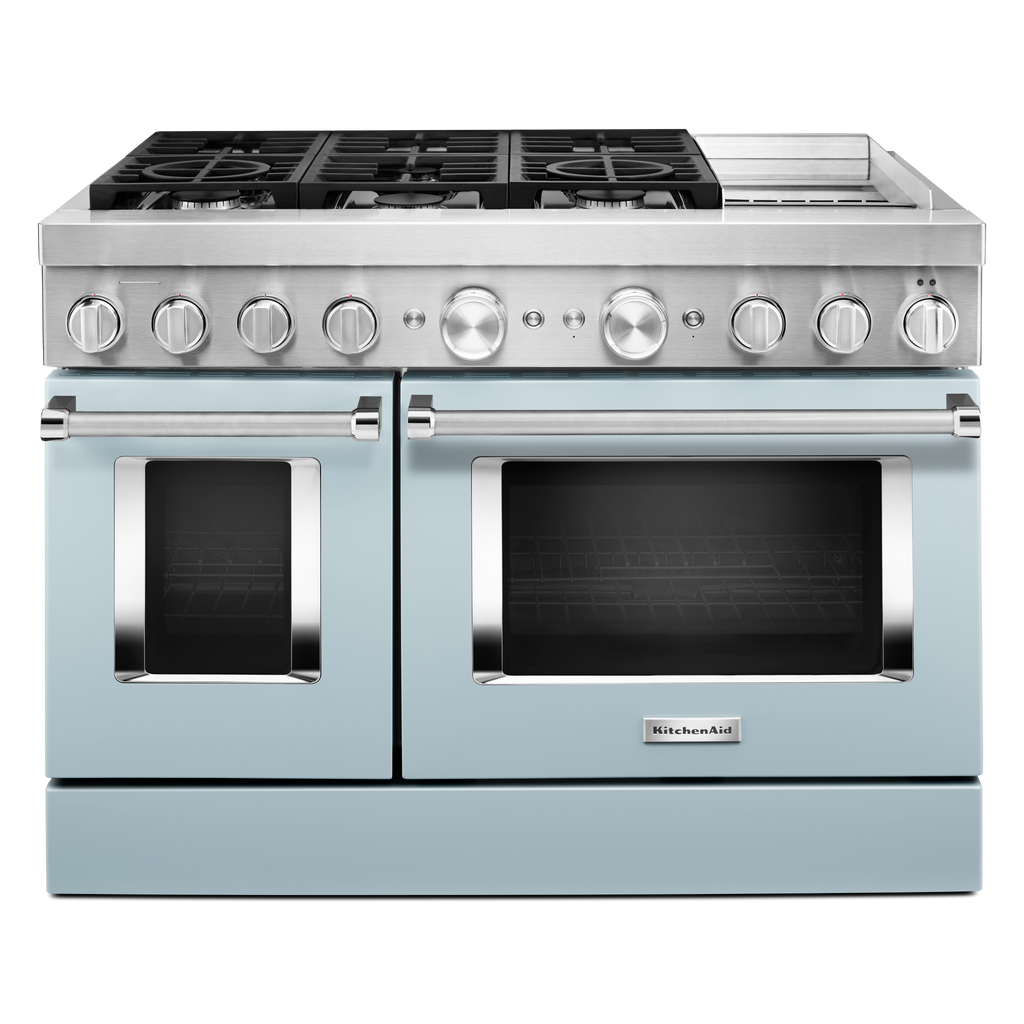 KitchenAid Dual Fuel Range (KFDC558JMB) - Misty Blue