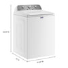 Maytag Top Load Washer (MVW4505MW) - White