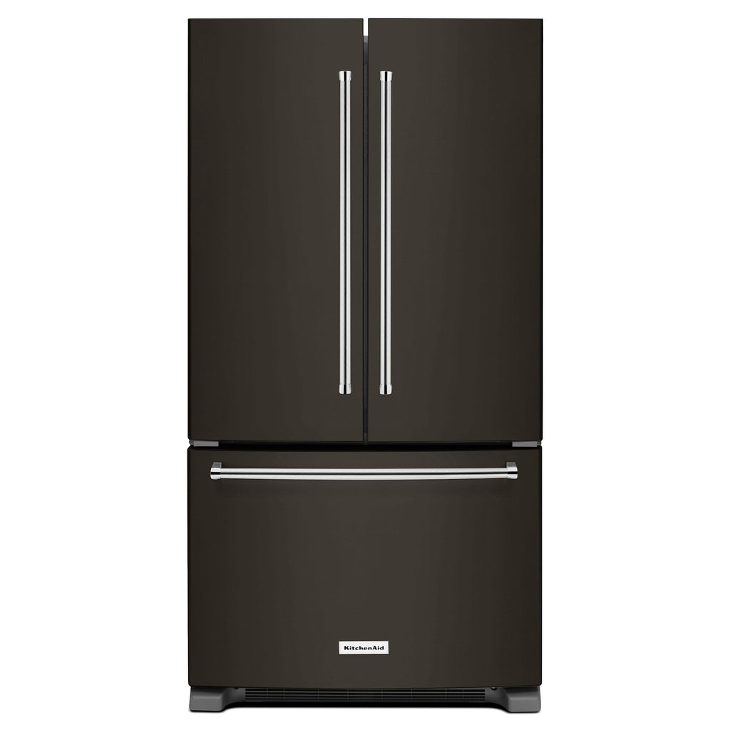 KitchenAid French Door Fridge (KRFC300EBS) - Black Stainless