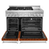 KitchenAid Gas Range (KFGC558JSC) - Scorched Orange